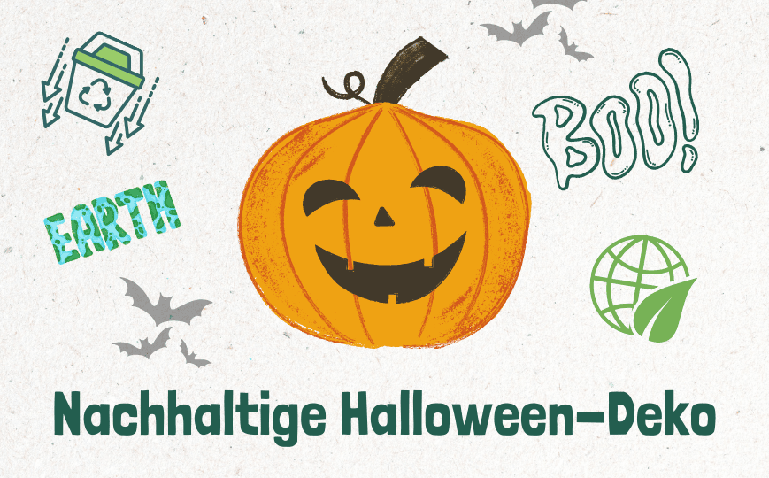 Nachhaltige Halloween-Deko: Gruseln mit gutem Gewissen